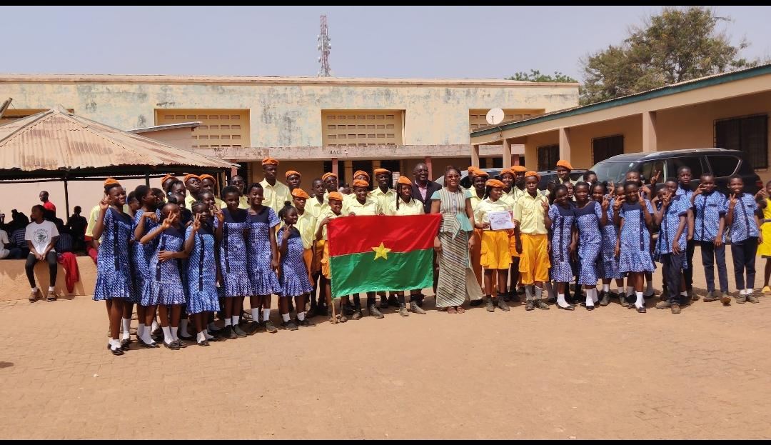 Cérémonie de l'indépendance du Ghana avec Great Victory Academy