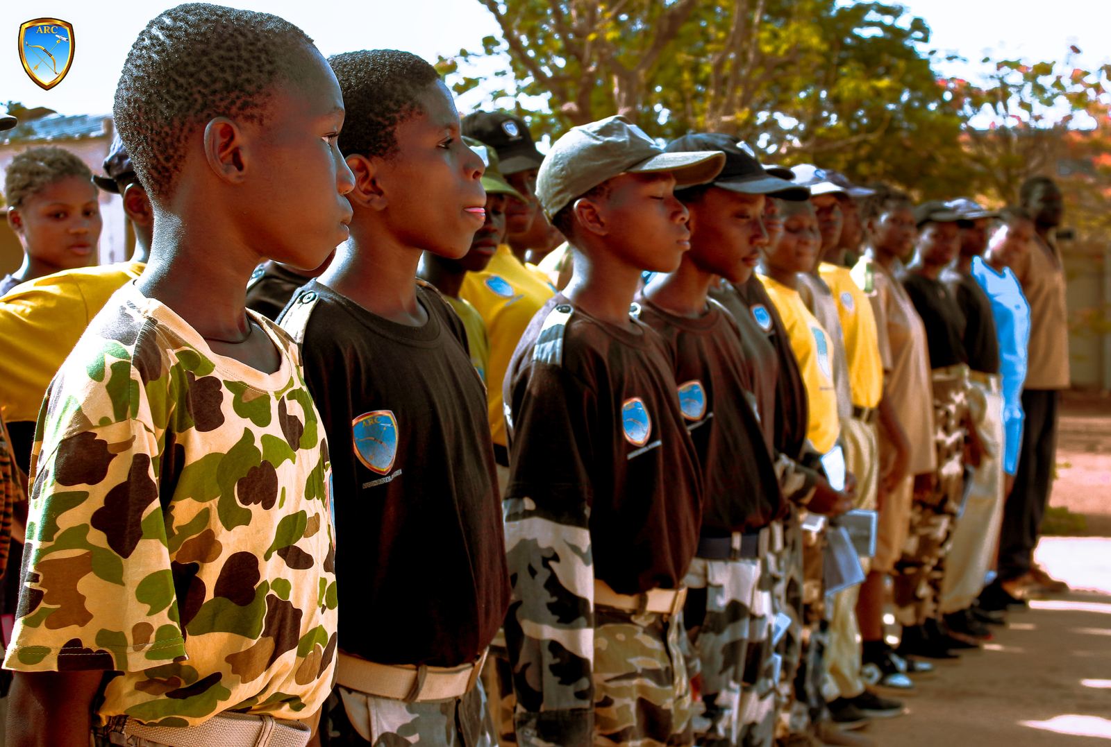 Un prytarc en tenue de corvée
